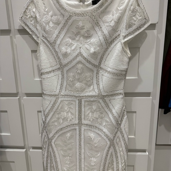 Lulu's Ivory Embroidered Mini Dress - Picture 2 of 6